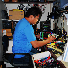Radio Service & Repair Department